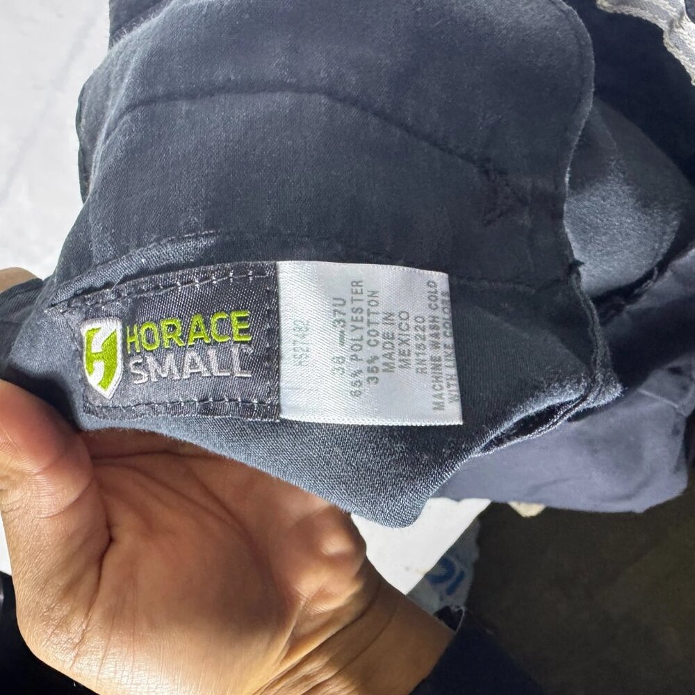 Horace Small Tactical Work Pants Men's Black Ripstop Cargo Straight Leg 38x37 - Picture 14 of 16